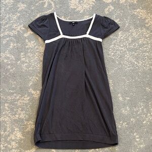 Mossimo Supply Co. Navy Tunic with White Trim